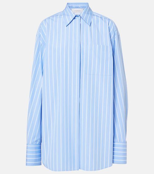 Firma striped cotton shirt dress