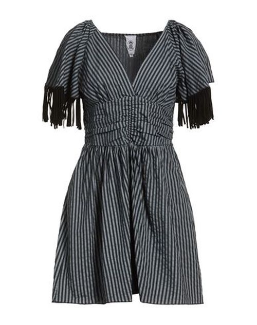 Le Volière Woman Mini dress Grey Size M/L Cotton