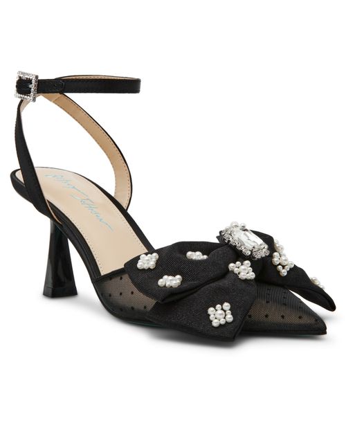 Women's Mark Bow Pumps - Black