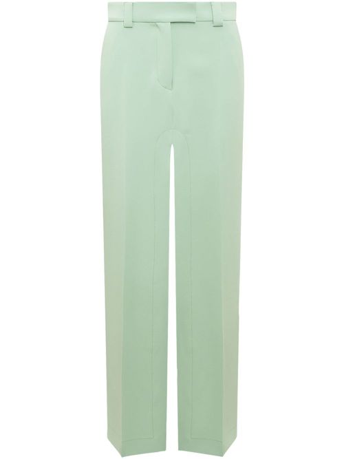 Front-slit skirt - Green