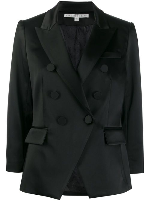 Double breasted blazer - Black