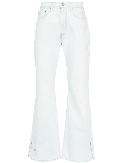 X Levi's logo-embroidered jeans - Blue