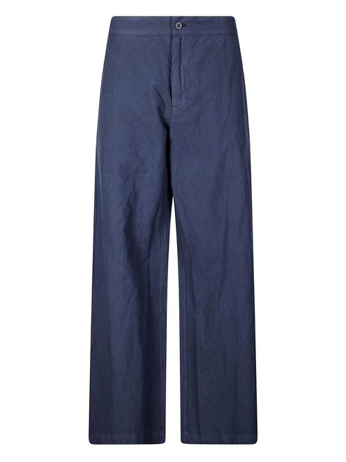 Labo Art cotton trousers - Blue