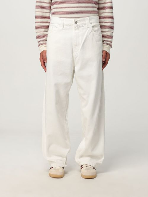 Pants Men color White