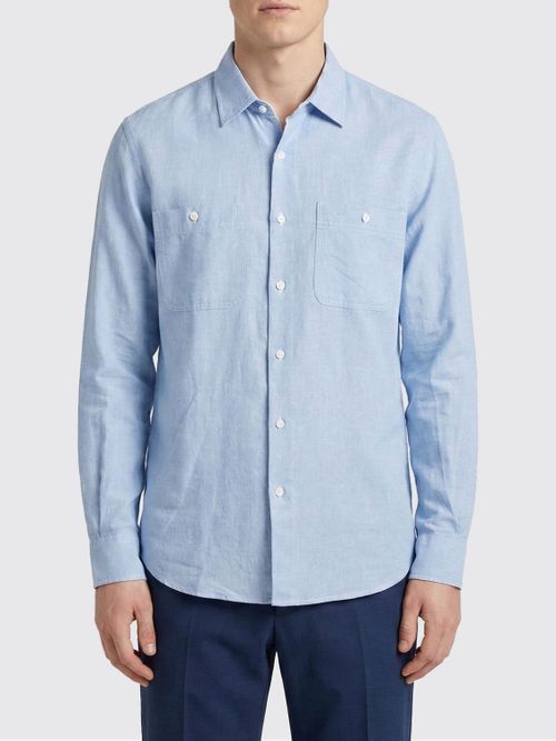Shirt Men color Blue