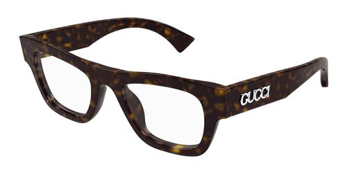 Gucci GG1840O 006 Men's Eyeglasses Tortoiseshell Size 51 - Blue Light Block Available