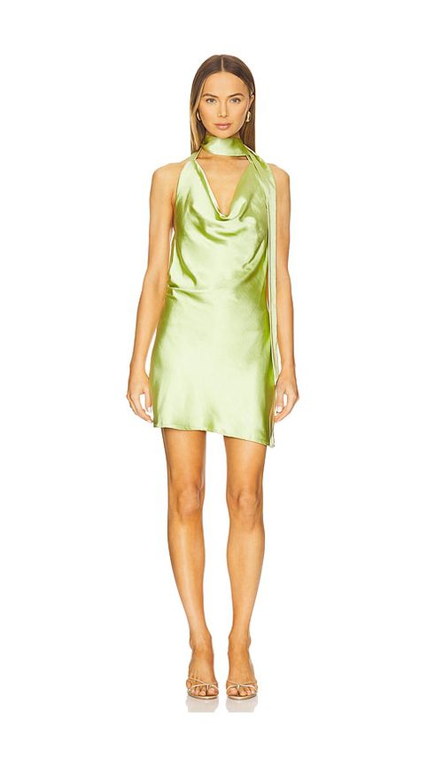 SNDYS Rosanna Mini Dress in Lime. S also in
