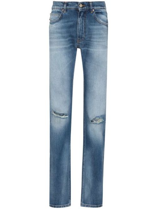 Jeans Con Patch Logo