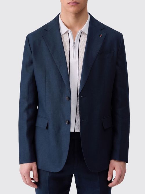 Blazer Men color Blue