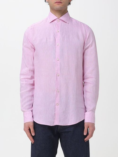 Shirt Men color Pink