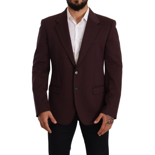 Cotton Blazer — Purple
