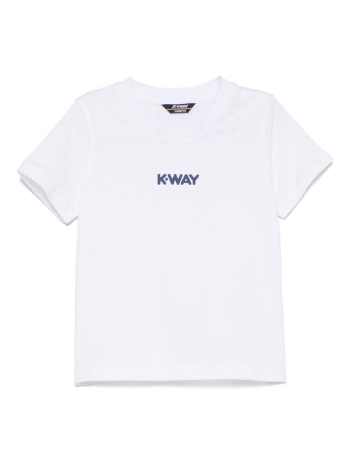 K Way Kids Pete T-shirt - White
