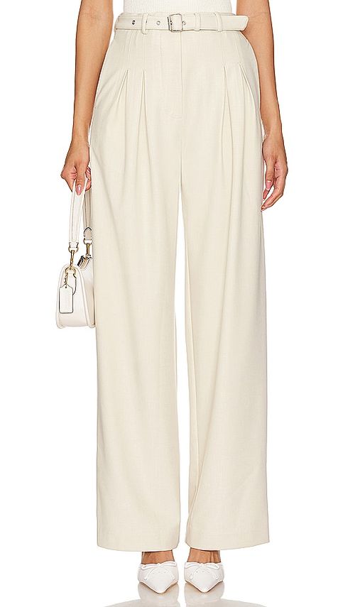 Camila Coelho HOSE, WEITER SCHNITT DAYTONA in Beige. Größe XS. Also in L, M