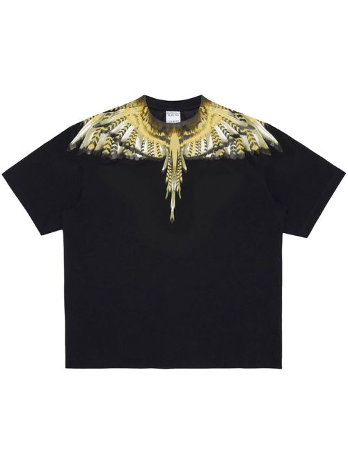 Grizzly Wings cotton T-shirt - Black