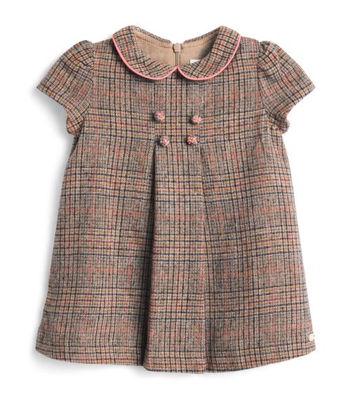 Wool-Blend Tweed Dress