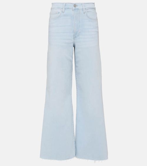 Le Palazzo cropped wide-leg jeans