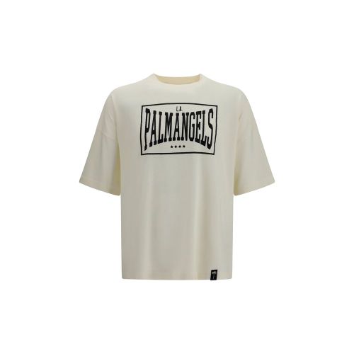 Logo-Printed Cotton T-Shirt — Beige