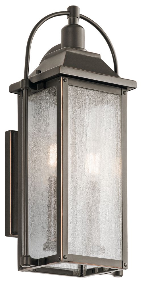 Harbor Row 2-Light Small Outdoor Wall in Olde Bronze