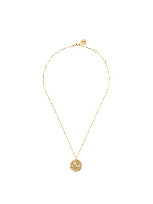 Talisman Pisces pendant necklace - Gold