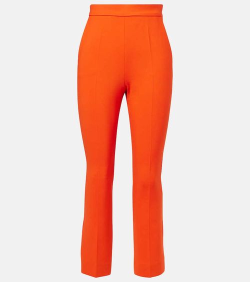 Nepeta high-rise wool-blend straight pants