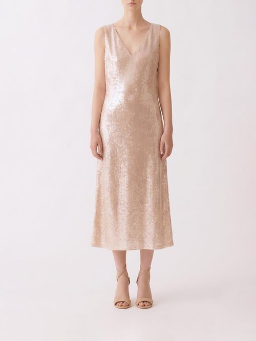 Dress Woman color Nude