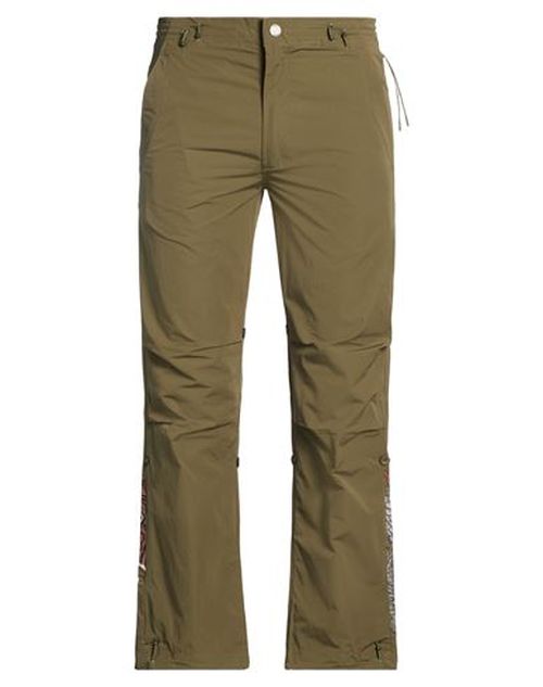 Man Pants Military green Size M Polyester, Cotton