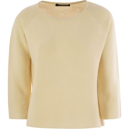Weekend Max Mara Addotto Cotton Yarn Sweater