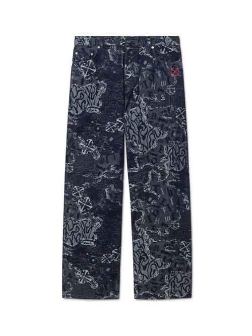 Camo Jacq Straight Jeans