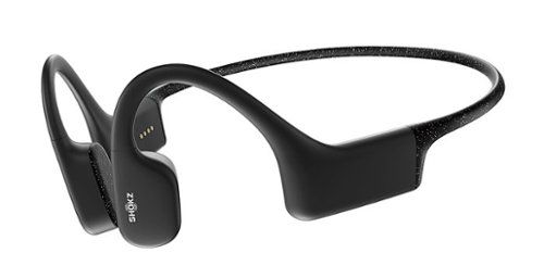 OpenSwim Bone Conduction Open-Ear MP3 Swimming Headphones - Black