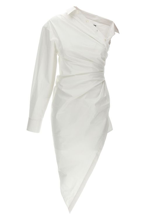 Asymmetrical Shirt Dress