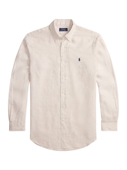 Linen Button-Up Shirt for Men