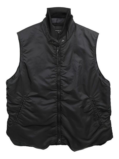 Engineered Garments high-neck gilet - Black