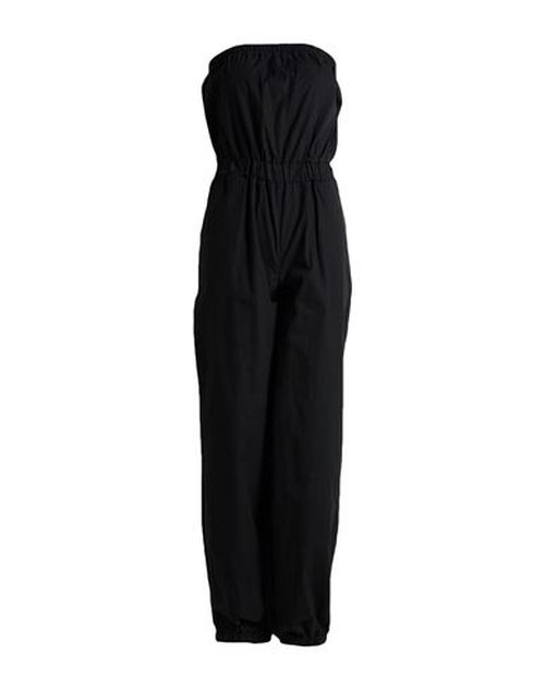 Woman Jumpsuit Black Size M Cotton