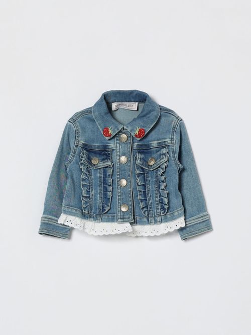 Coat Kids color Grey