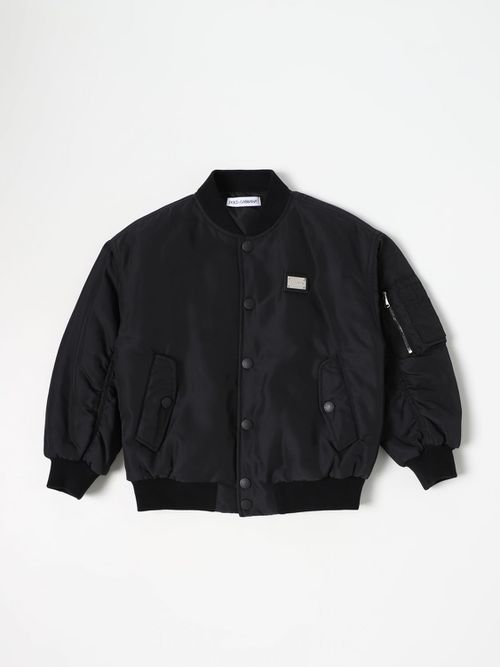 Nylon bomber jacket