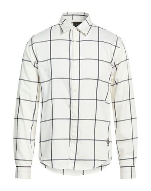 Man Shirt White Size M Cotton