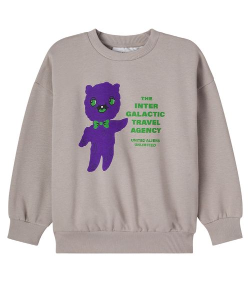 Alien cotton jersey sweatshirt
