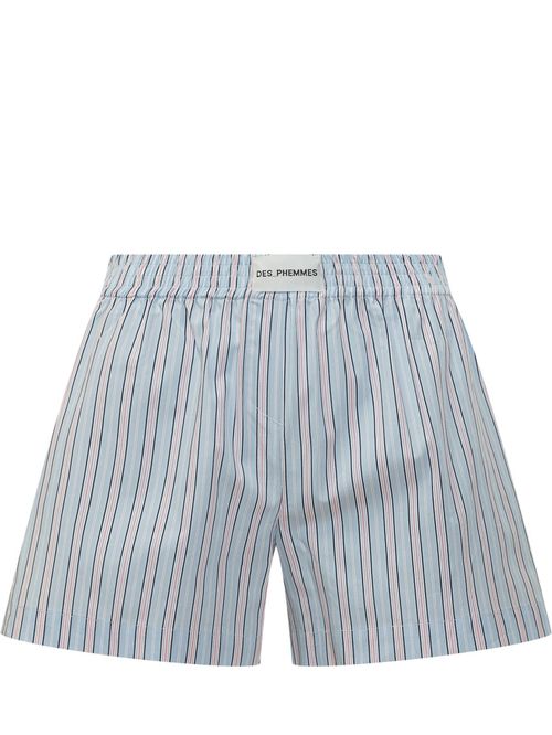 Blue Stripes Shorts
