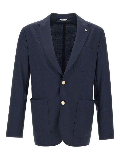 Manuel Ritz wool blazer - Blue