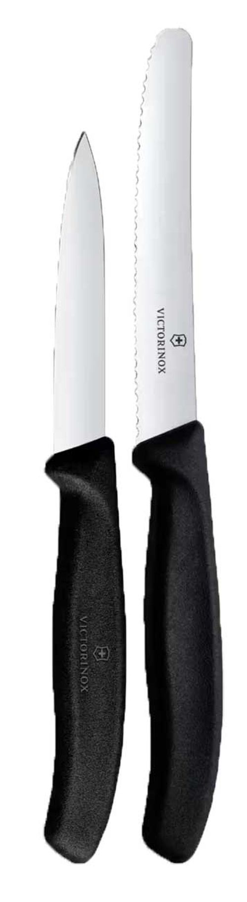 Swiss Classic Paring Knife Set in Black