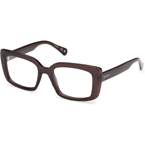 MAX&Co Mujer MAX&Co MO5206 048 Monturas ópticas Inyectado Marrón Cuadrada Norma