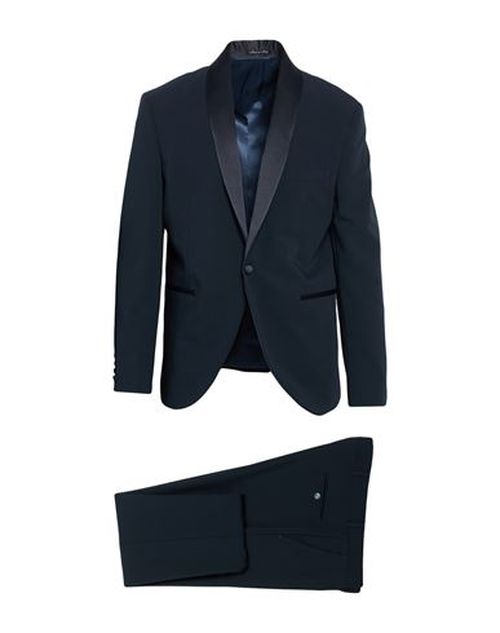 Man Suit Midnight blue Size 48 Wool, Viscose, Elastane