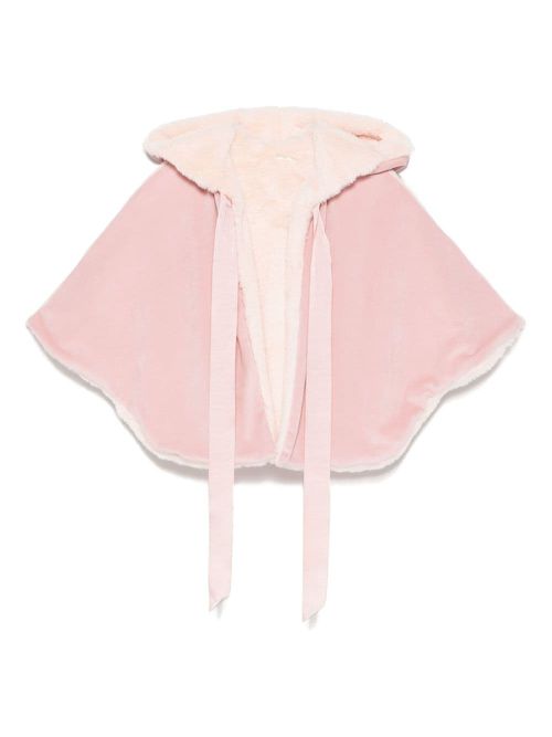 Hooded cape - Pink