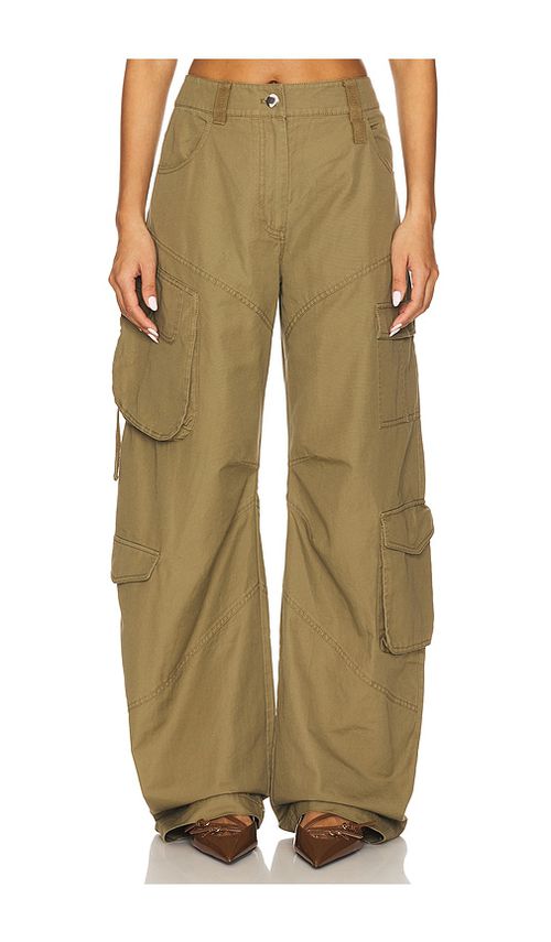 Camila Coelho Gigi Pant in Olive. - XL also in
