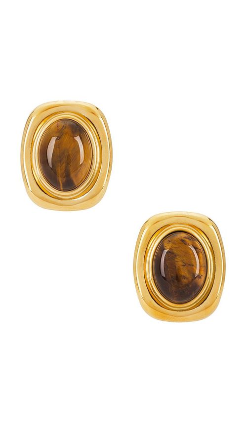 Amber Sceats OHRRINGE MILES in Metallic Gold