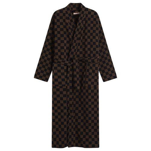Sulis Bath Robe in Tabac/Noir