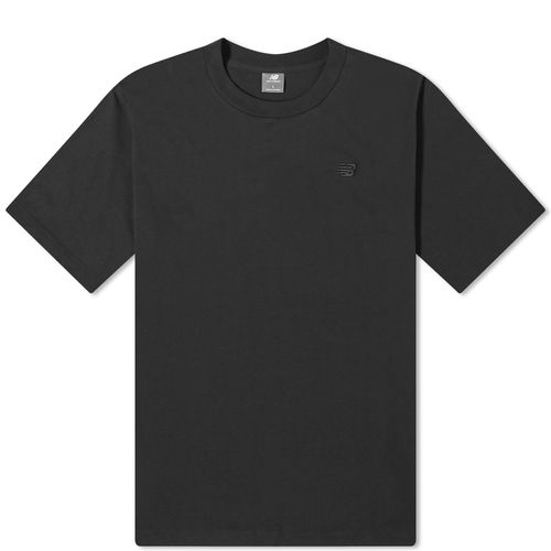 Men's NB Athletics Cotton T-Shirt in Black, Size Small
