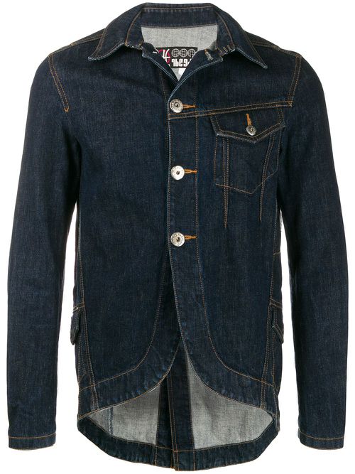 'JPG' denim jacket - Blue