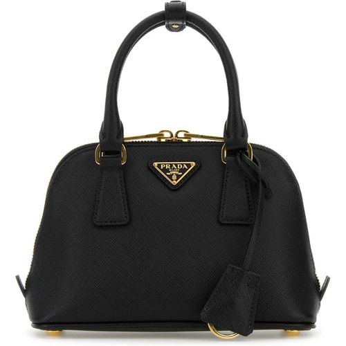Prada Black Leather Handbag
