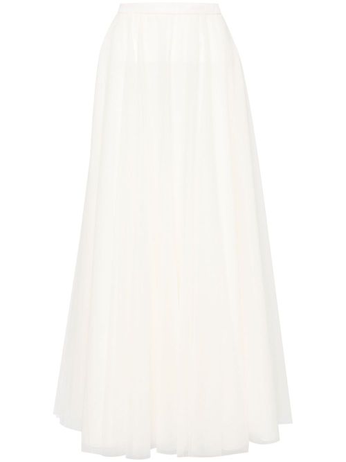 Tulle midi skirt - Neutrals